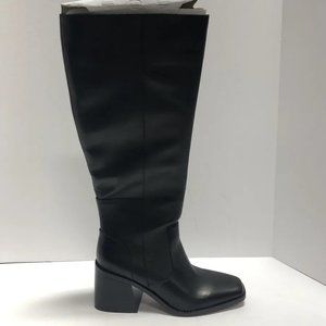 Vince Camuto Women’s Seshon, Black Knee High Boots, Size 8.5 M